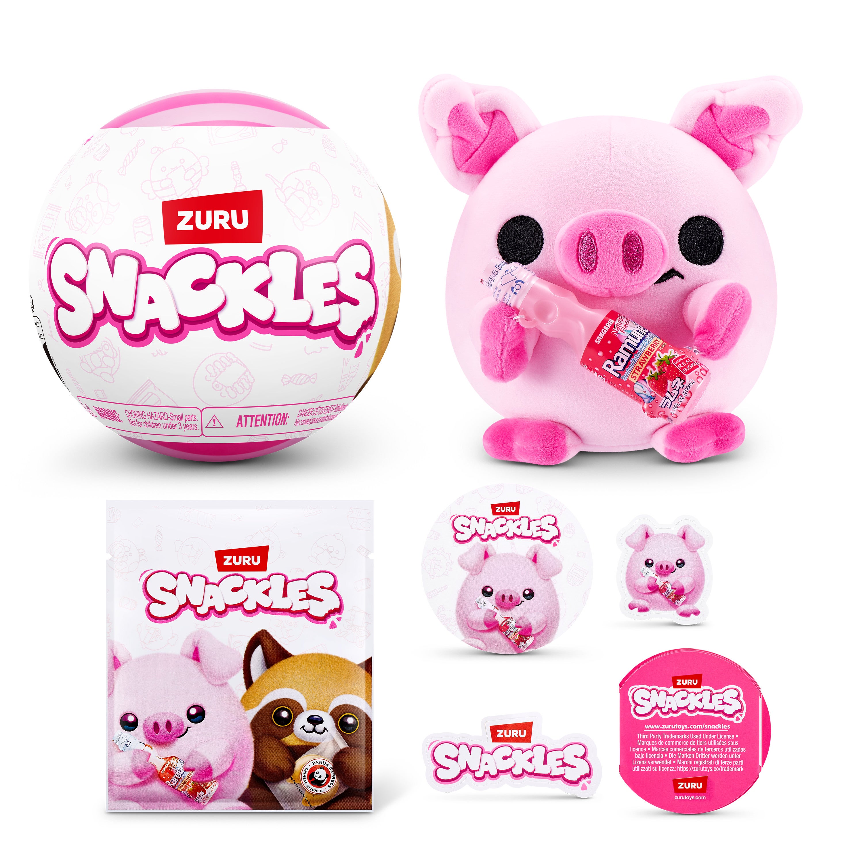 Snackles S3 Core Licensed Capsule 5"