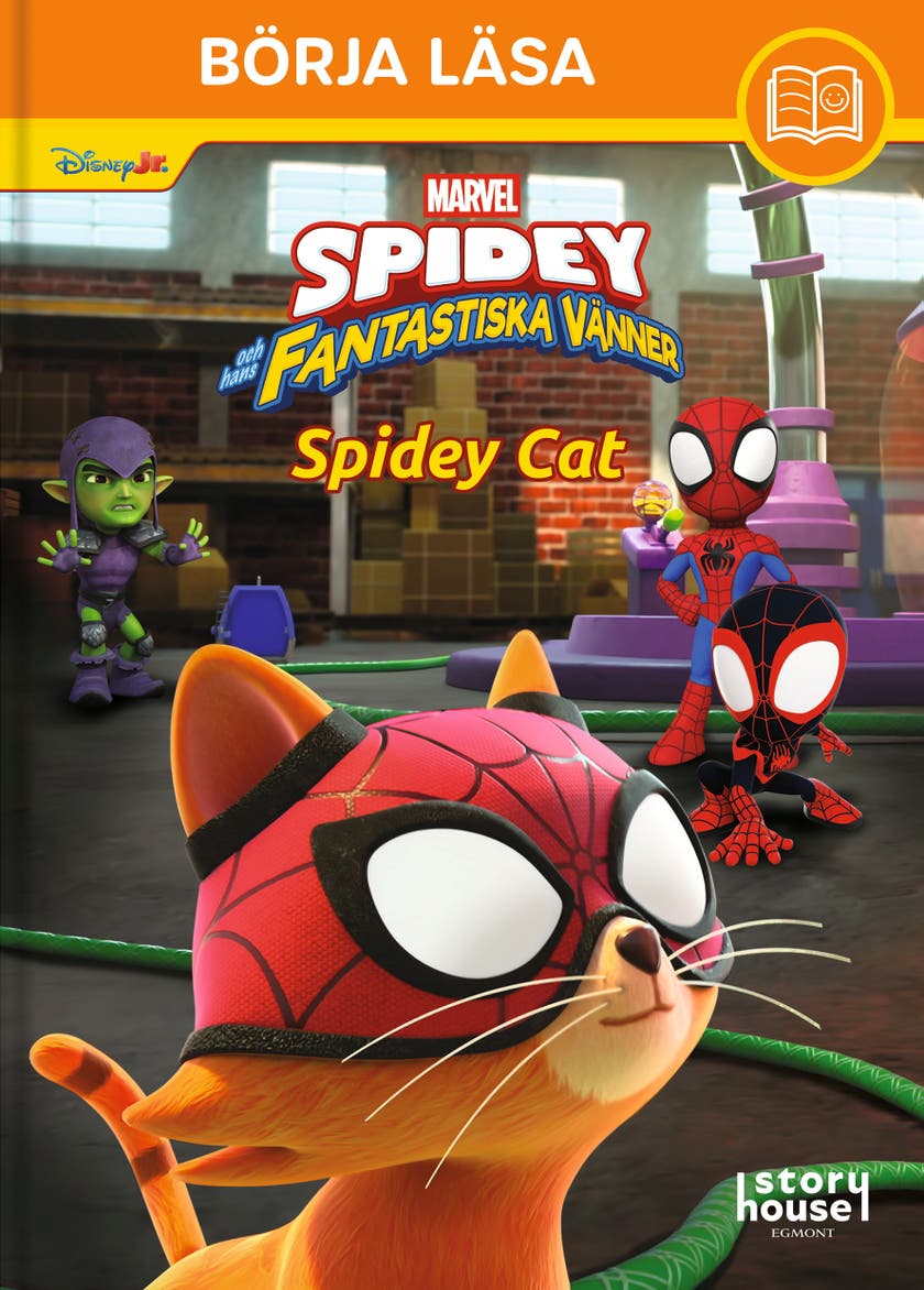 Börja Läsa Spidey Cat