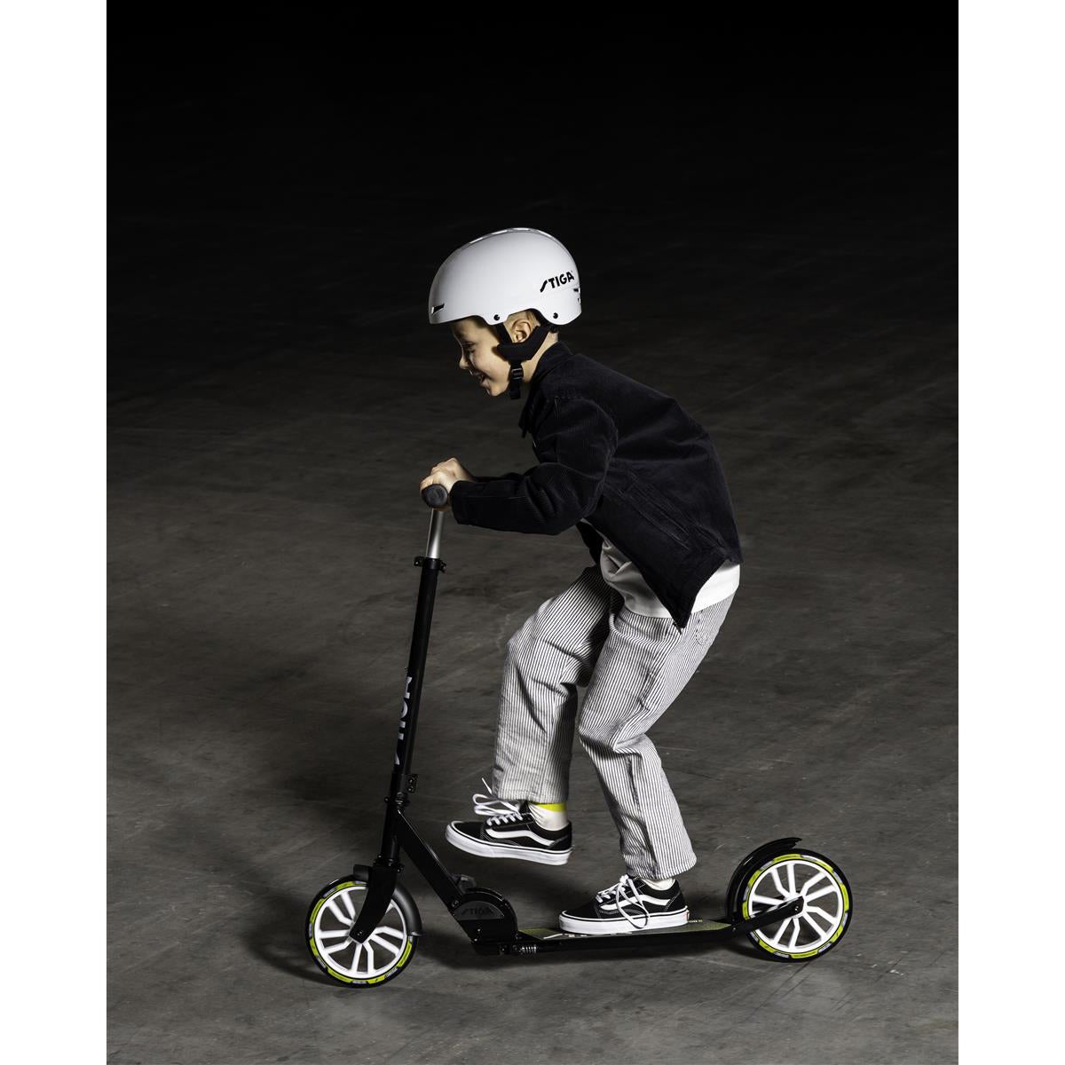 Stiga, Kick Scooter Route 200-S Black/Lime