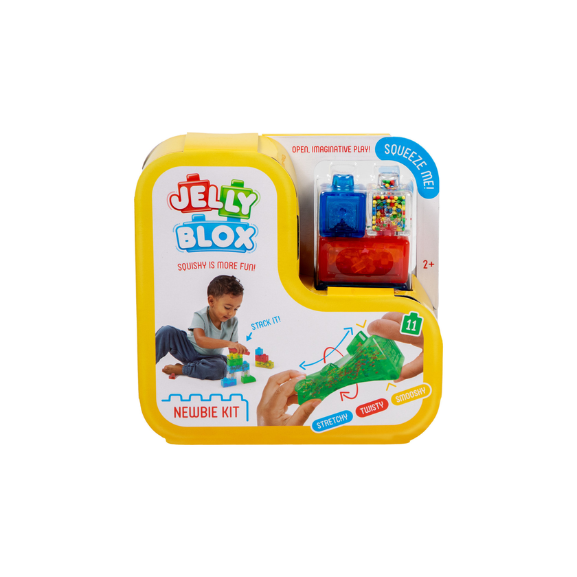 Jelly Blox Newbie Kit - Mjuka byggklossar