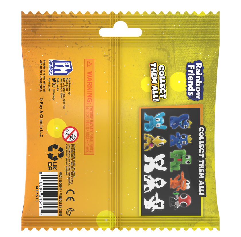 Rainbow Friends, Minifigures