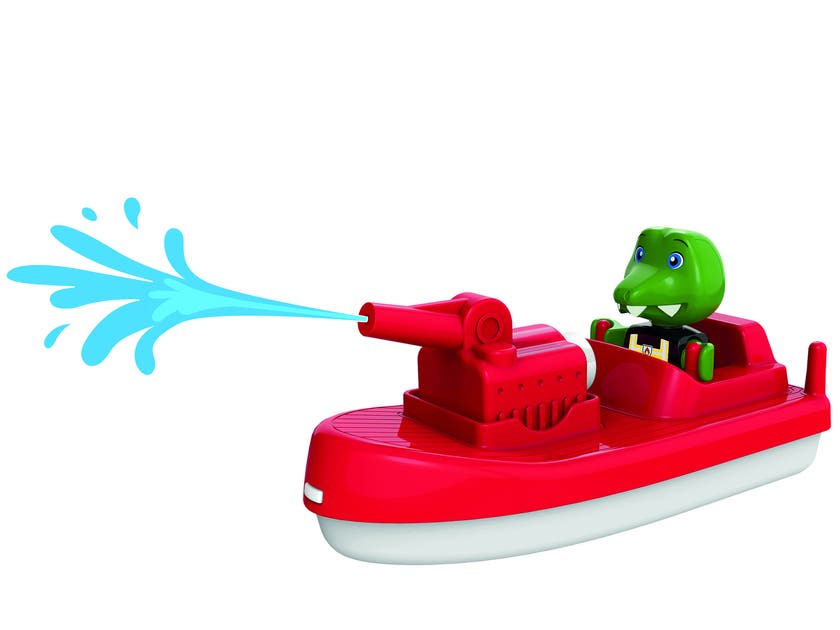 AquaPlay Brandbåt med Figur
