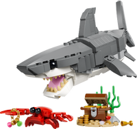 LEGO® Creator Vildsint haj med skattkista Leksak 31381
