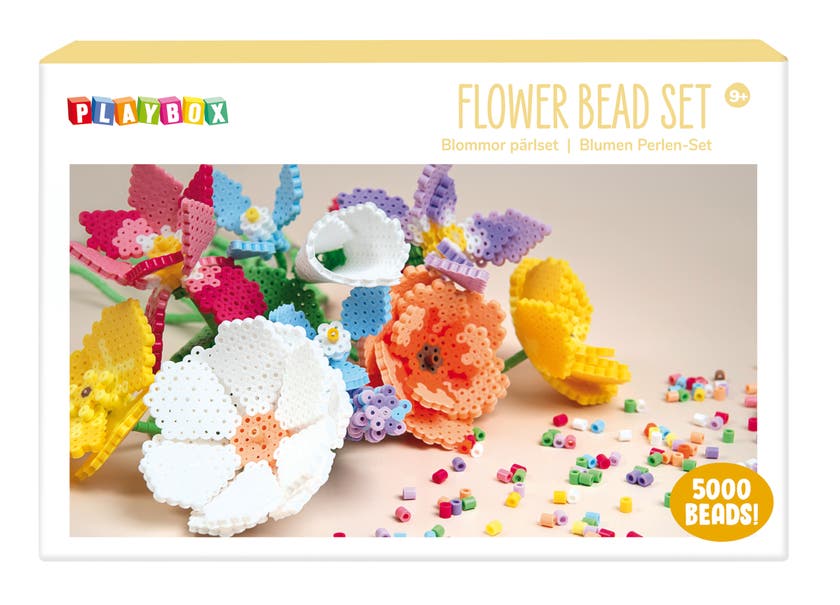 Rörpärlor Blommor 5000 st
