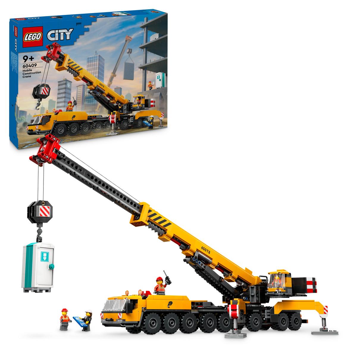 LEGO City 60409, Gul mobil byggkran