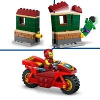 LEGO Marvel 76287, Iron Man med motorcykel och Hulk