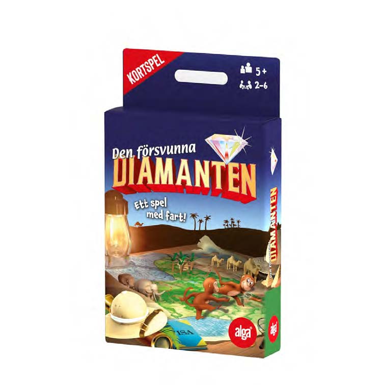 Alga, Den försvunna diamanten Kortspel SE