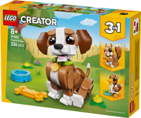Byggsetet LEGO® Creator 3-i-1 Söta djur: lekfull valp 31382