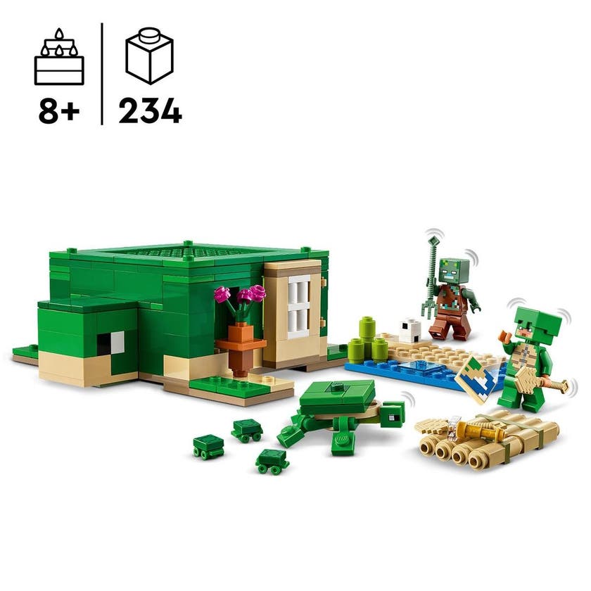 LEGO Minecraft 21254, Sköldpaddshuset