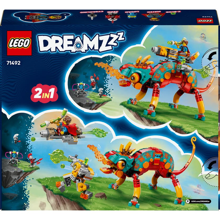 LEGO DREAMZzz 71492, Mateos eldkameleont