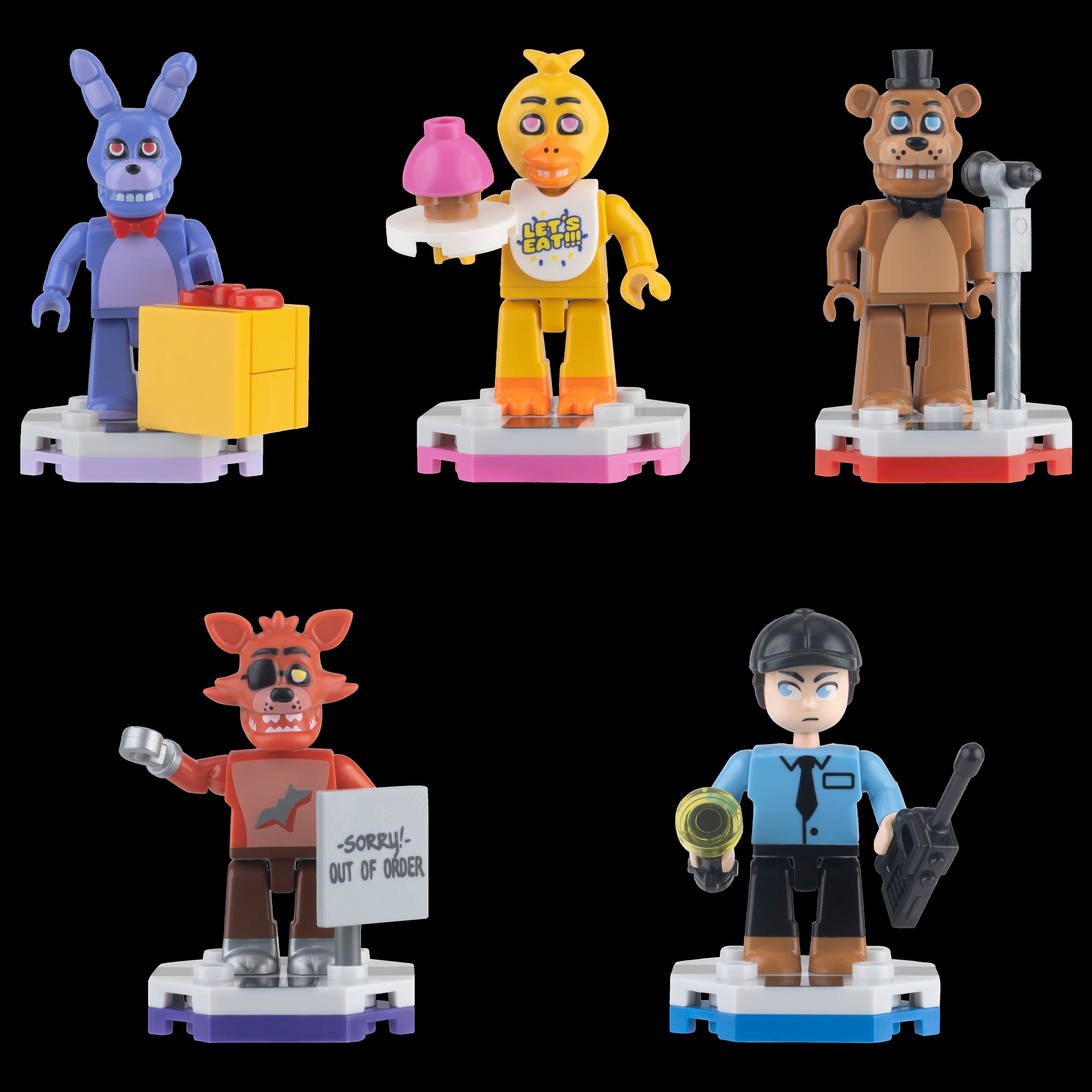 BLDR Five Nights at Freddy's Mystery-minifigur Byggset