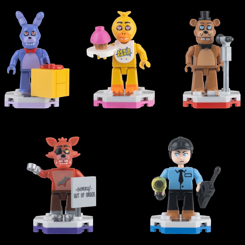 BLDR Five Nights at Freddy's Mystery-minifigur Byggset