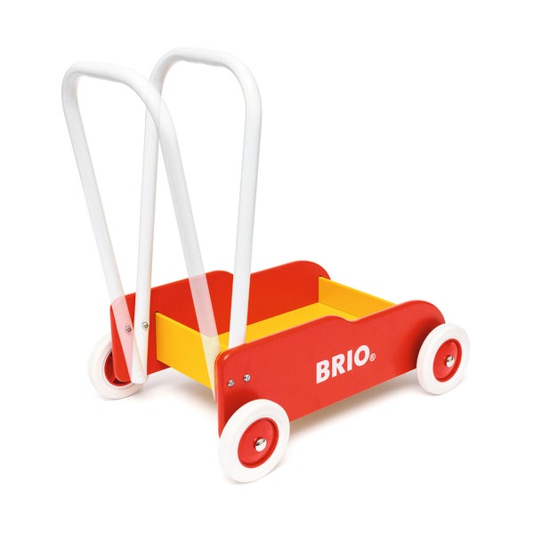 BRIO Lära-Gå-Vagn – Gåvagn med justerbart handtag och broms från 1 år