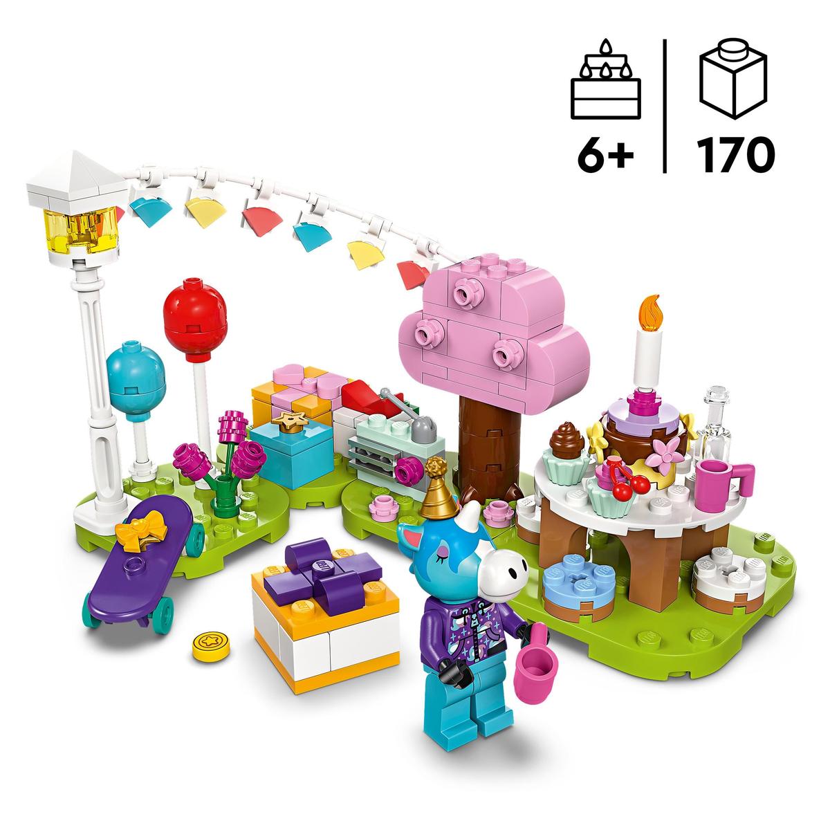 LEGO Animal Crossing 77046, Födelsedagskalas hos Julian
