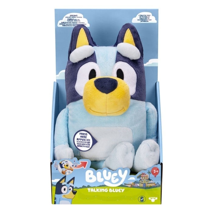 Bluey, Talking Plush Bluey, 31 Cm