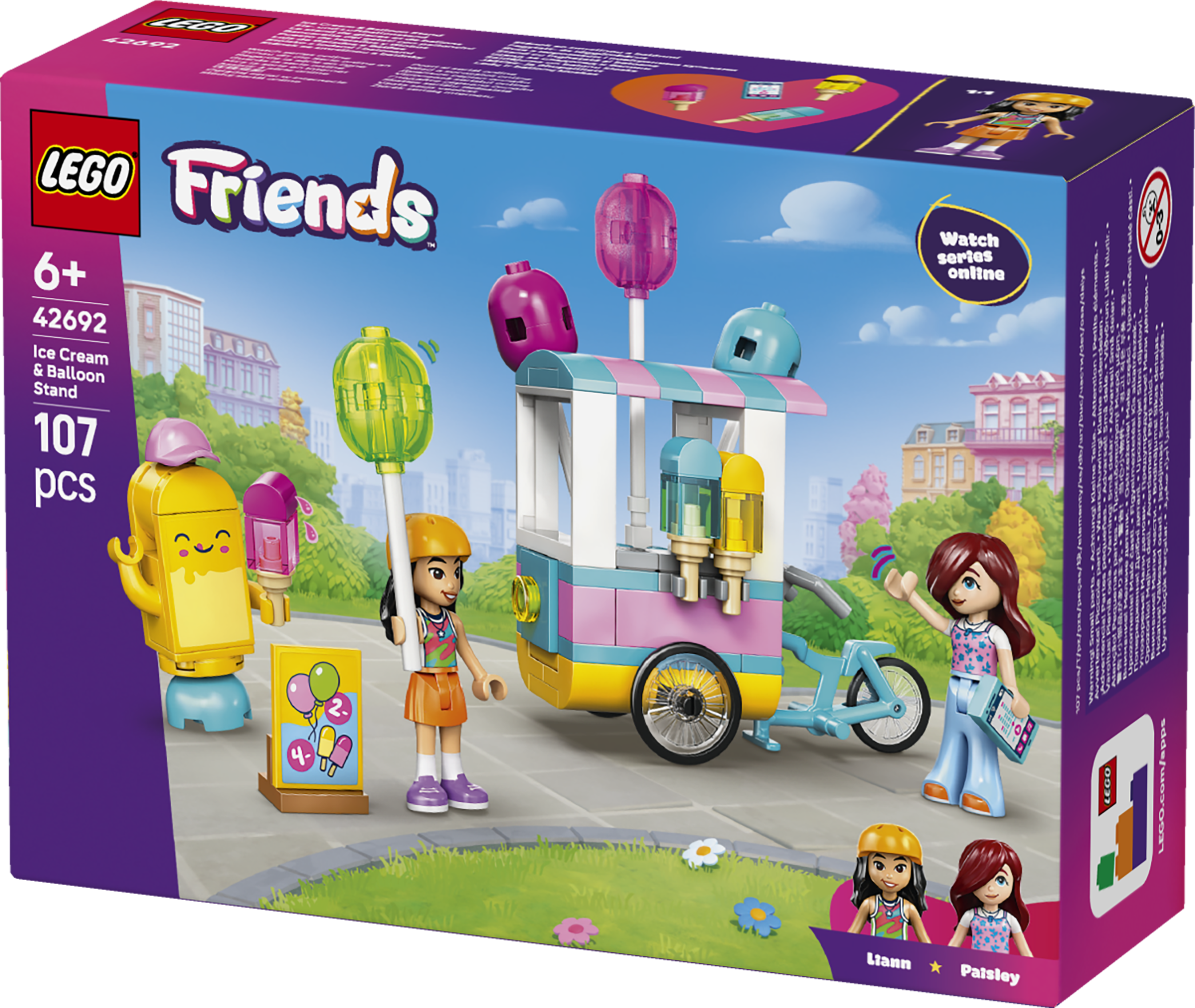 LEGO® Friends Glass- och ballongstånd Byggset 42692