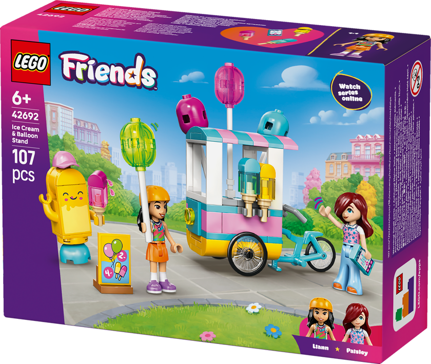 LEGO® Friends Glass- och ballongstånd Byggset 42692