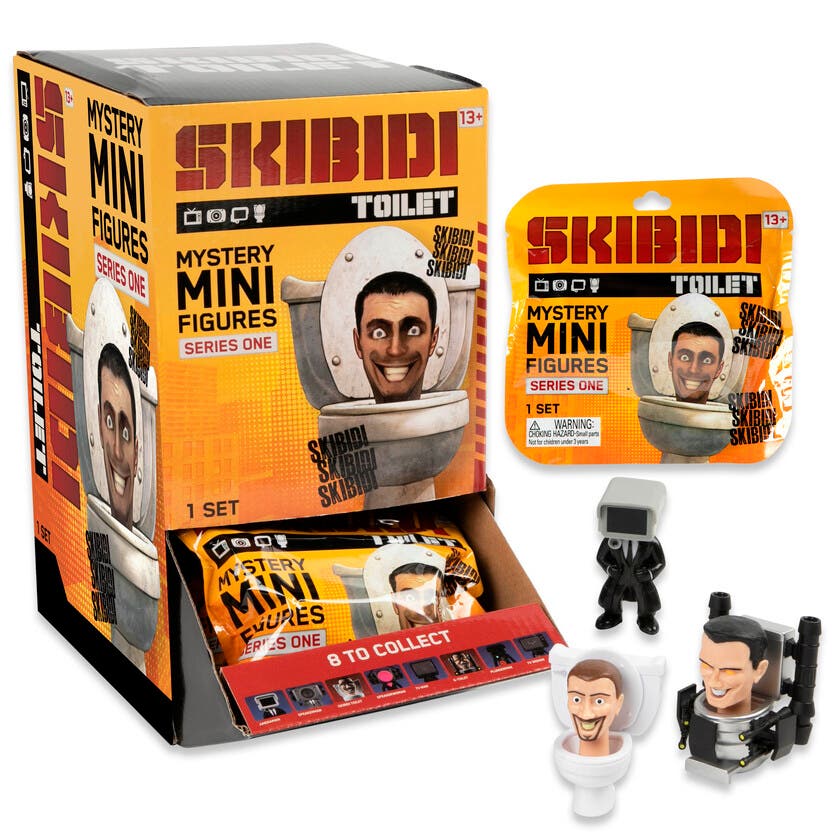Skibidi Toilet Mini Mystery Figures ASS CDU
