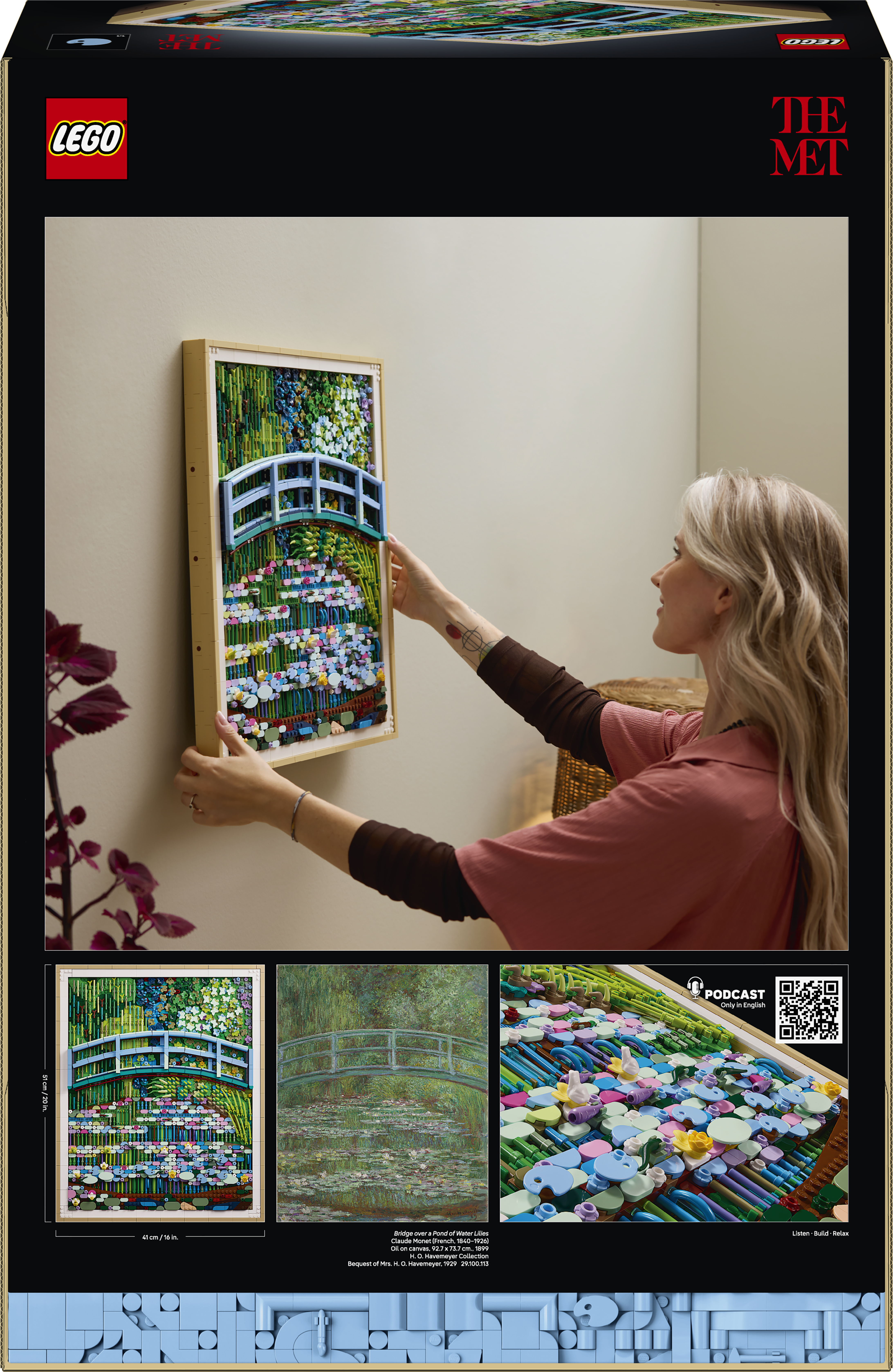 LEGO® Art Claude Monet – Bro över näckrosdamm 31220