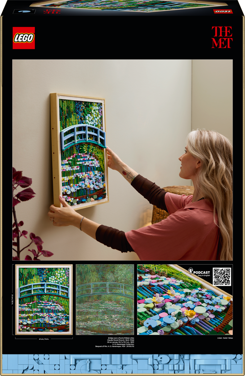 LEGO® Art Claude Monet – Bro över näckrosdamm 31220