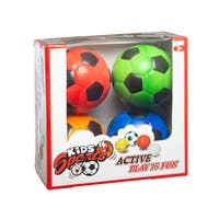 Kids Sports, 4 pack bollar 10 cm