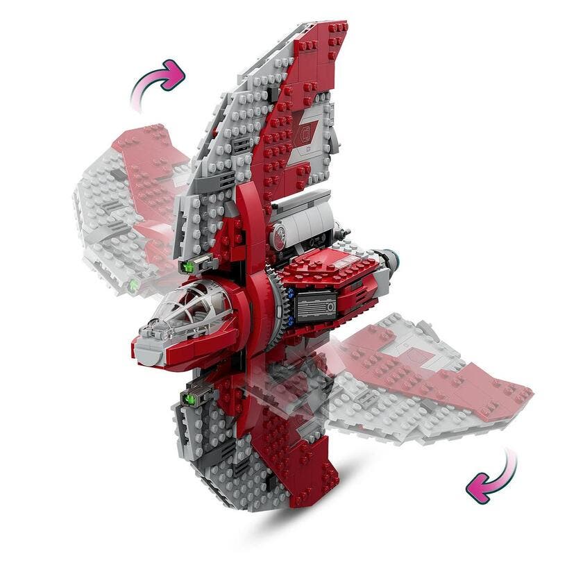 LEGO Star Wars 75362, Ahsoka Tano's T-6 Jedi Shuttle