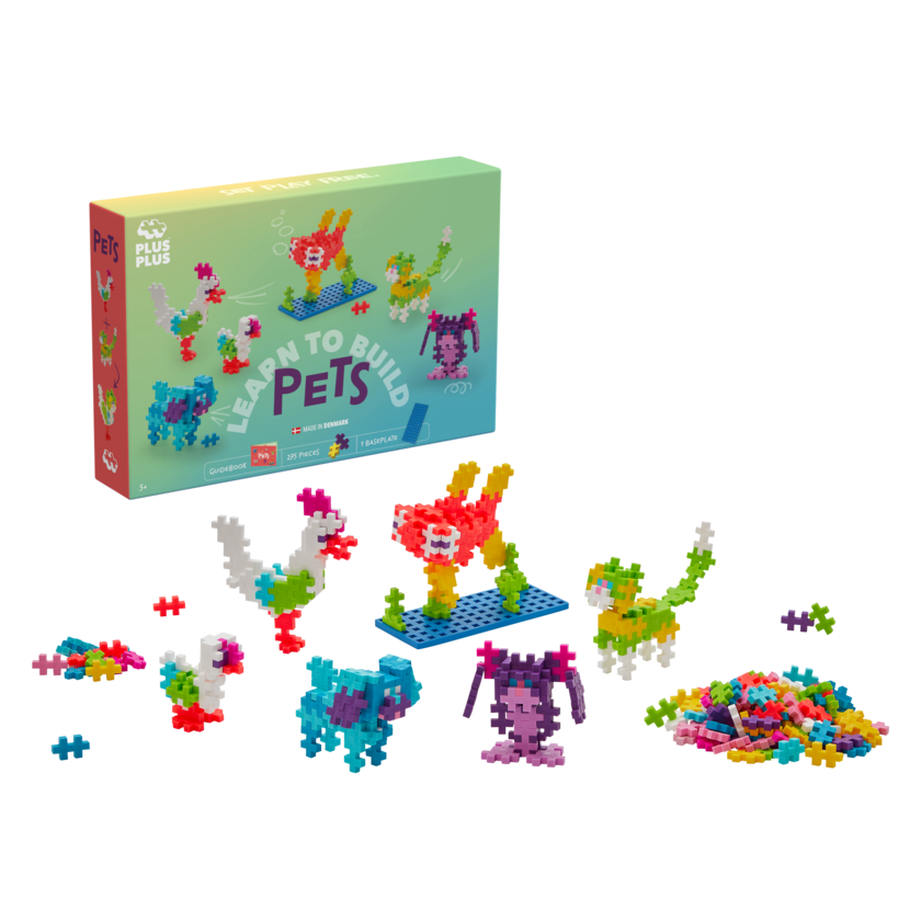 Plus-Plus Learn to Build Pets