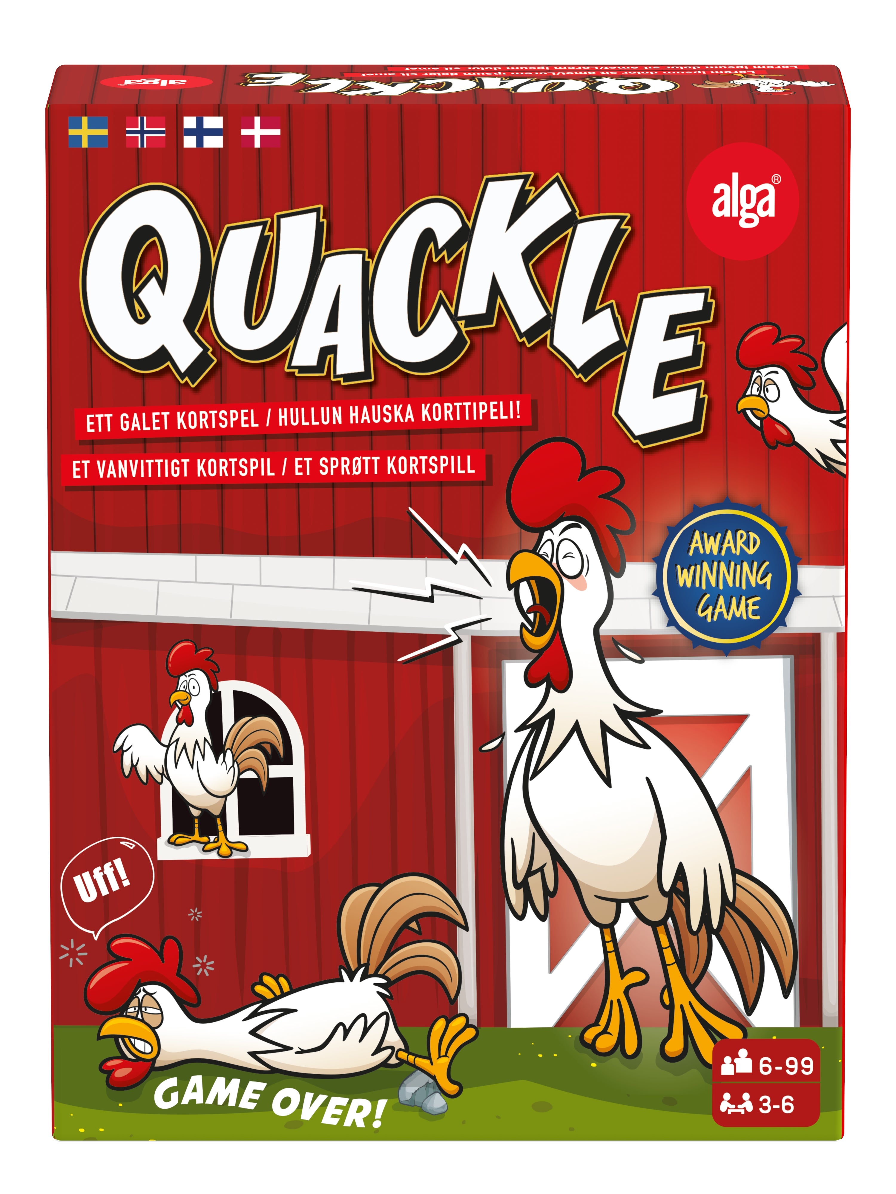 Quackle - Sällskapsspel från BRIO