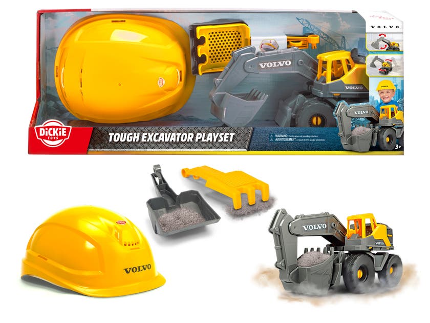Dickie Toys Volvo Tough Grävmaskin Playset