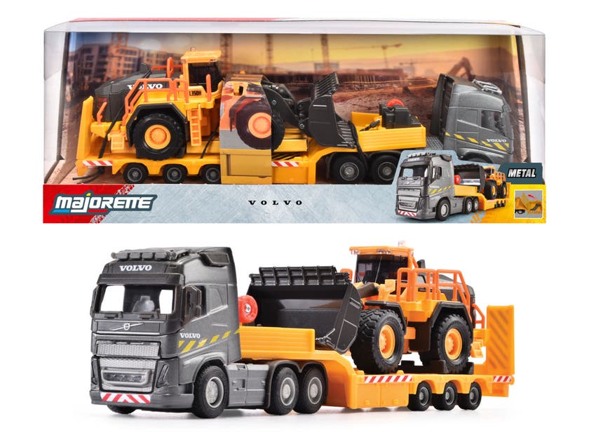 Majorette Volvo FH-16 Lastbil med L350H Hjullastare