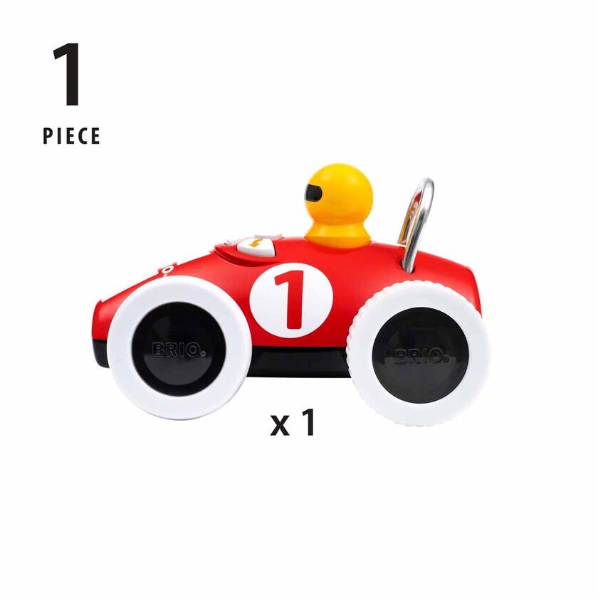 BRIO 30234, Lek & lär actionracer Röd