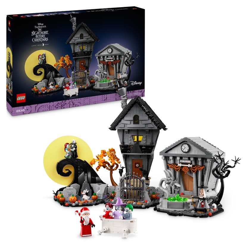 LEGO® Ideas The Nightmare Before Christmas Dioramaset 21351