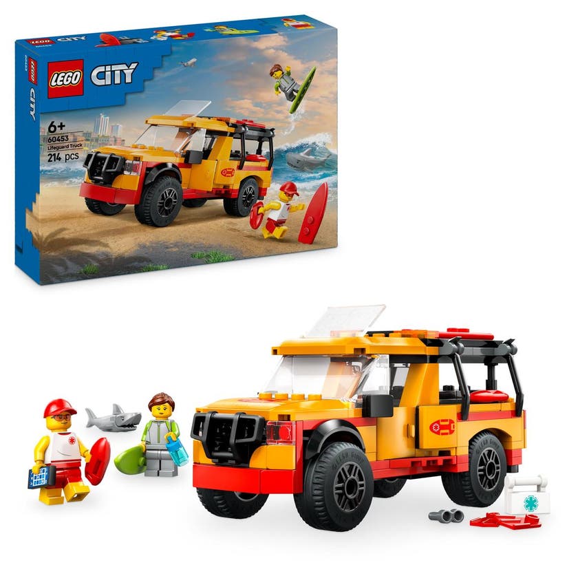 LEGO City Great Vehicles 60453, Strandräddning med livräddarbil