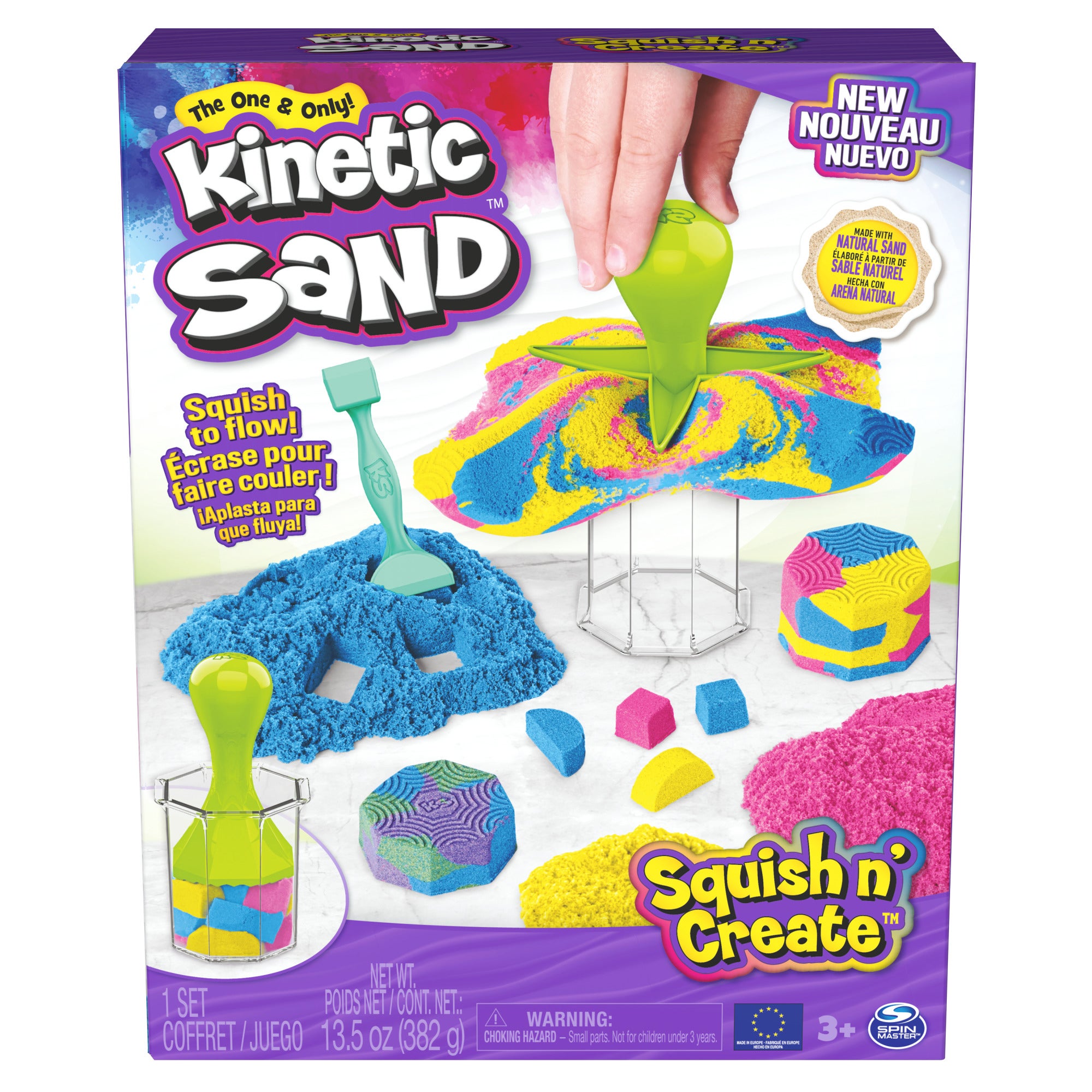 Kinetic Sand, Squish N' Create