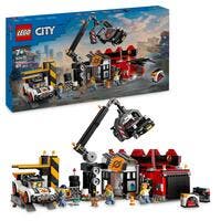 LEGO My City 60472, Skrotupplag med bilar