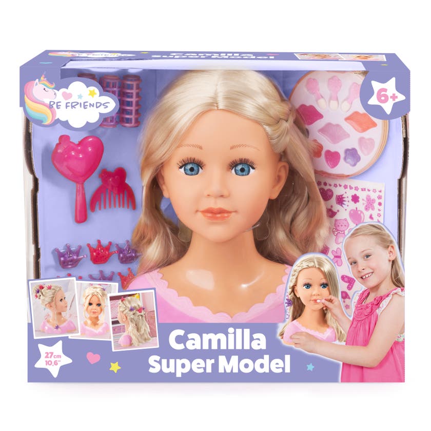 Sminkhuvud för styling och sminkning från 6 år – Charmed by Heart
