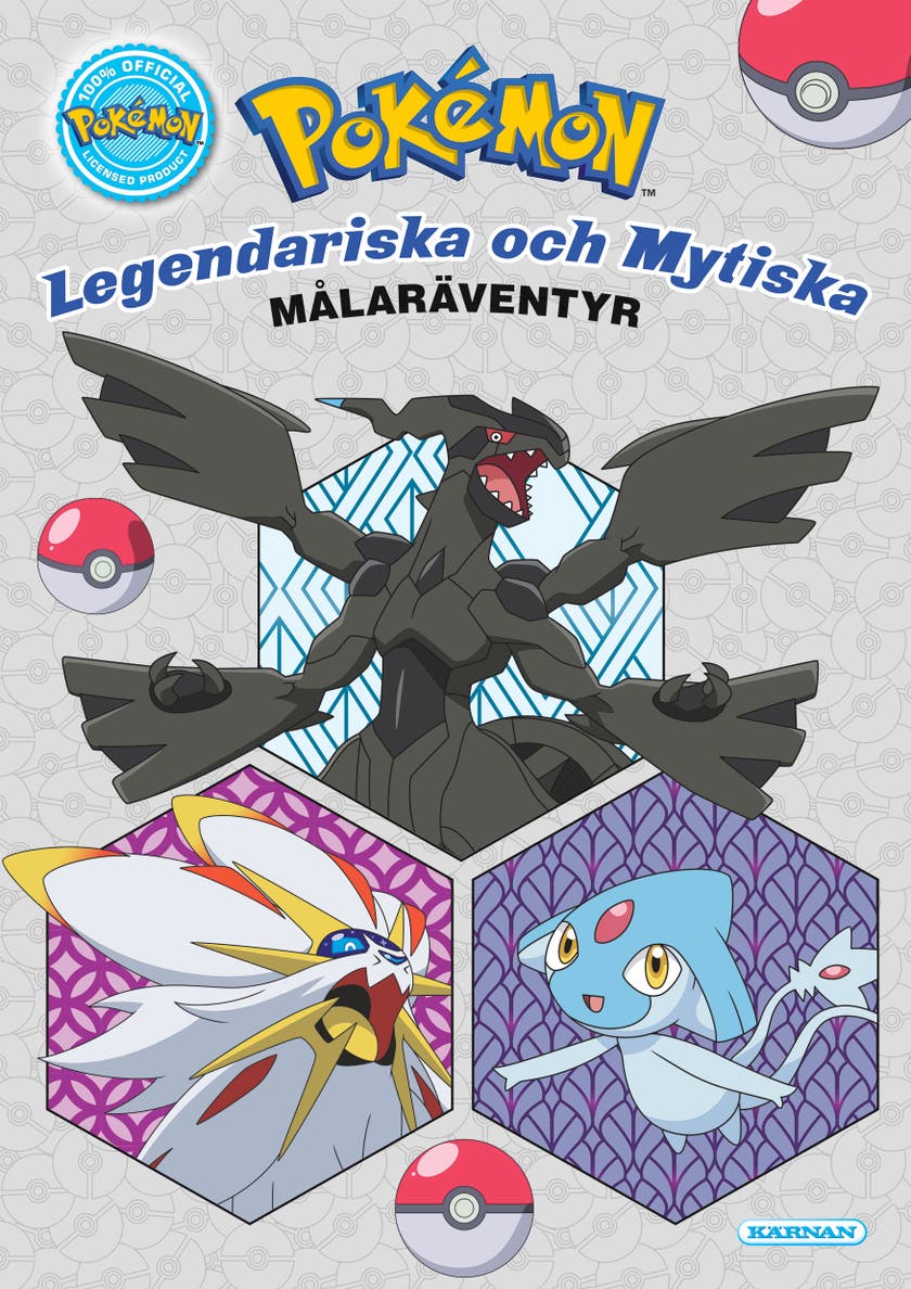 Pokemon-målarbok 24 sidor
