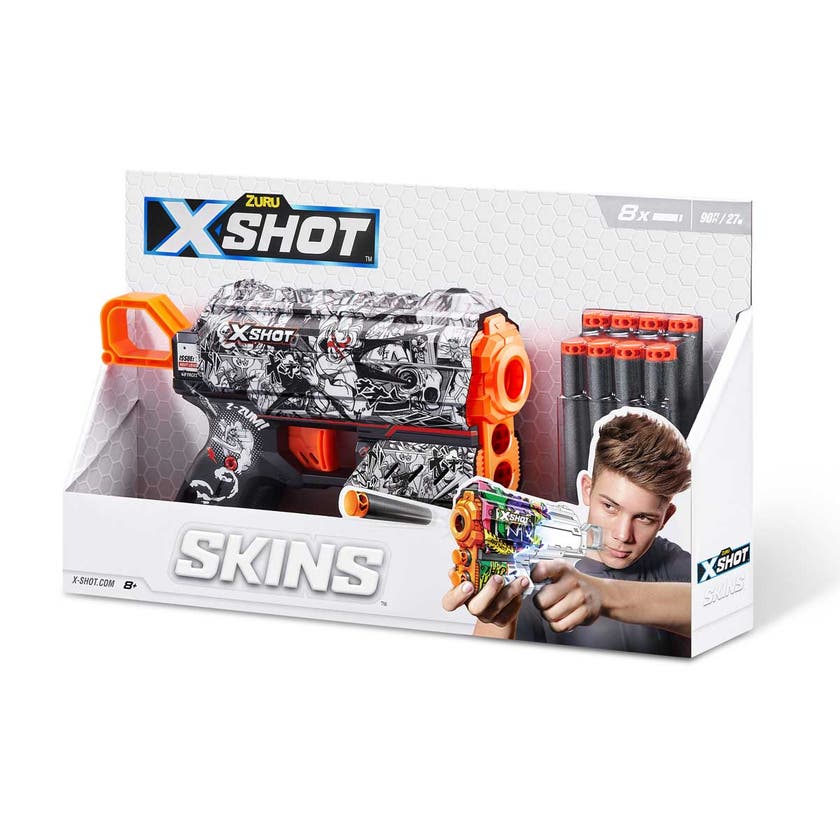 X-Shot, Skins Flux