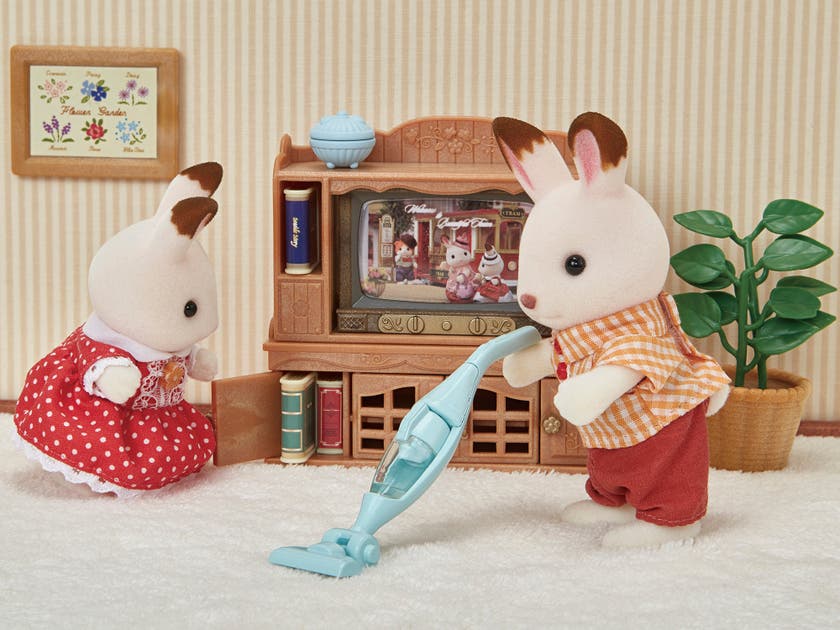 Sylvanian Families - Tvättmaskin & dammsugare