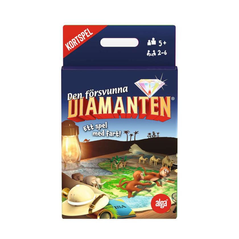 Alga, Den försvunna diamanten Kortspel SE