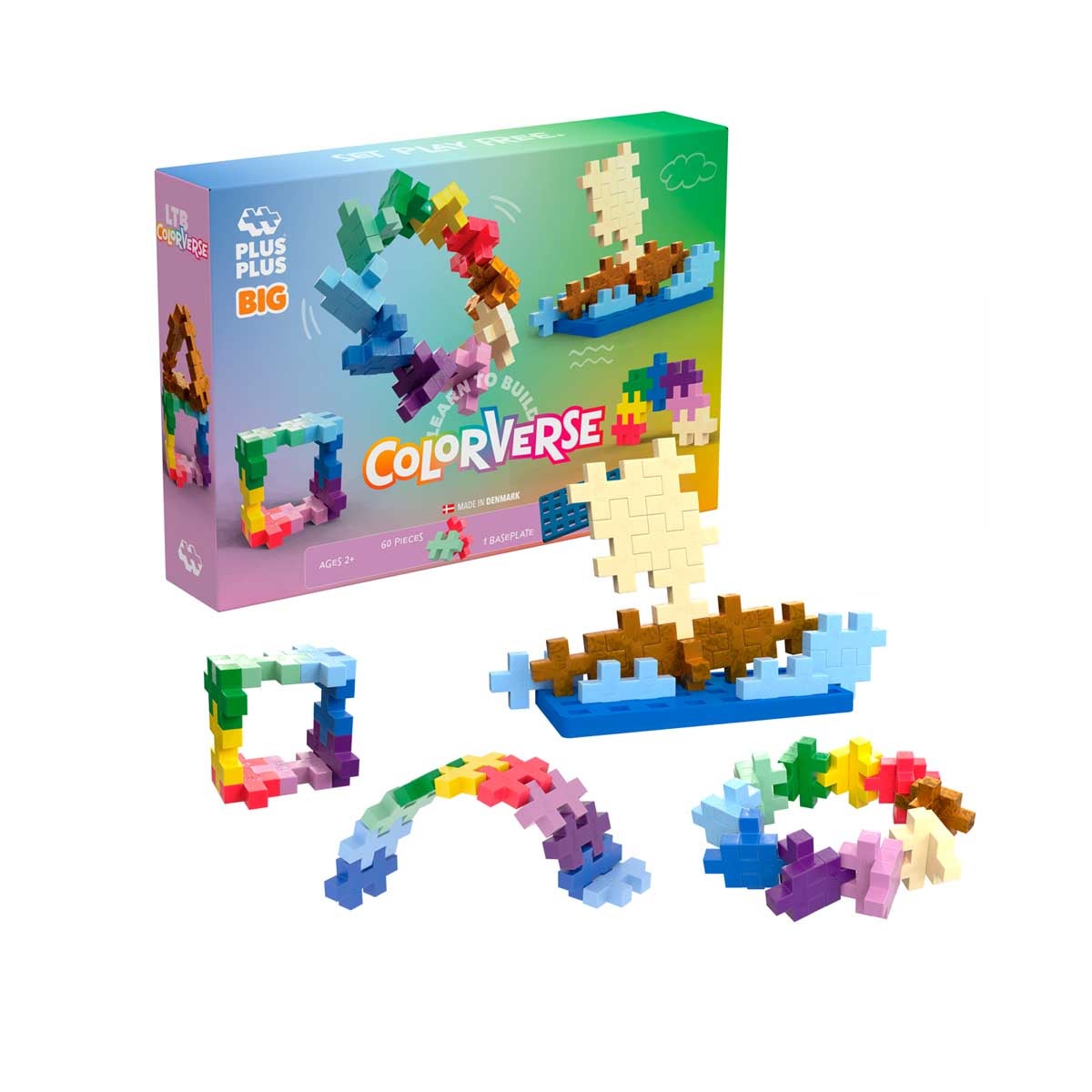 Plus-Plus BIG Learn to build, Colorverse