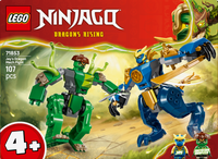 LEGO® NINJAGO® Jays drakrobotstrid – Robotleksak 71853