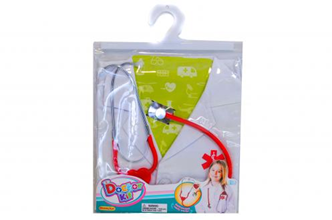 Doktorsrock 3-6År M Stetoskop