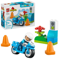 LEGO® DUPLO® Town Blå polismotorcykel 10471