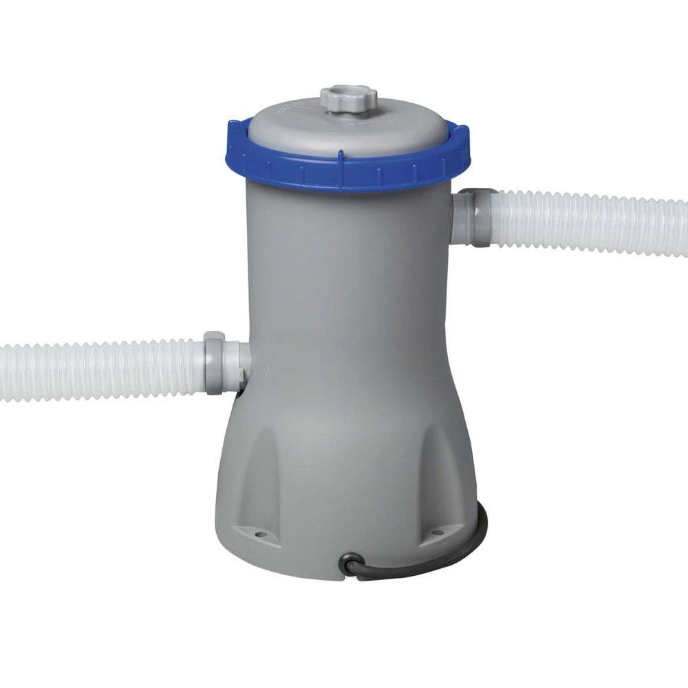Bestway Steel Pro Max Rund Pool med Filterpump och Stege