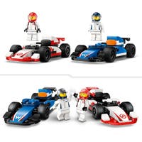 LEGO City Formula 1 60464, F1® Williams Racing & Haas F1® racerbilar