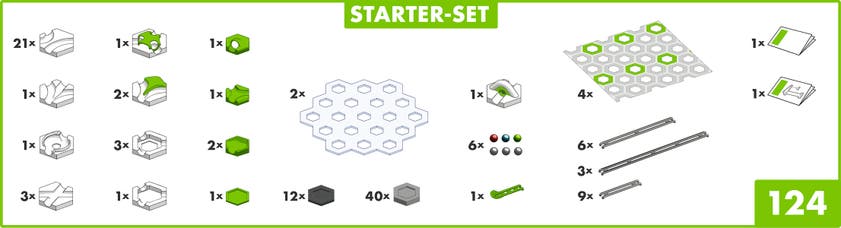 Gravitrax, Starter Kit