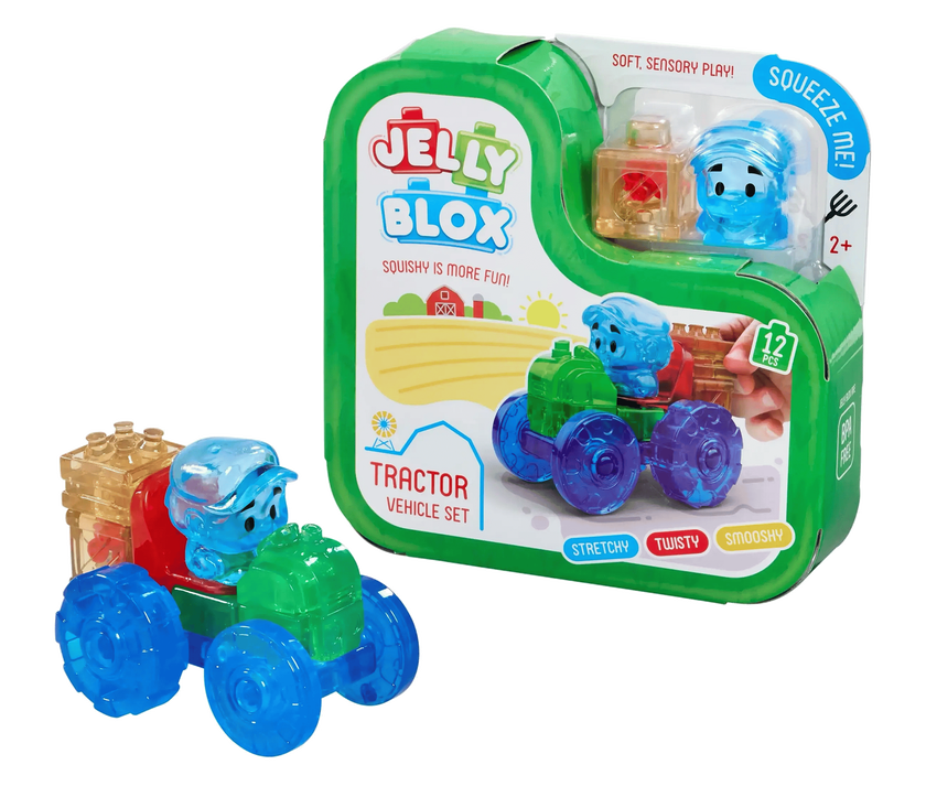 Jelly Blox Traktor Set för små barn