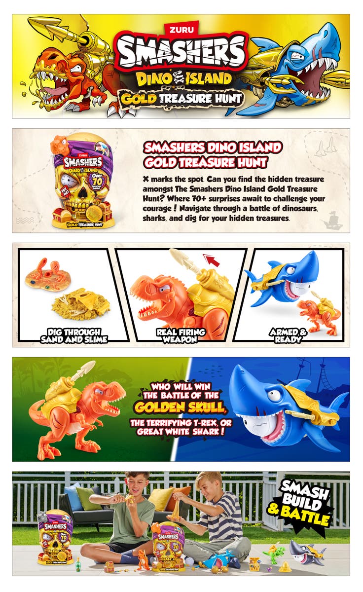 Smashers, Gold Treasure Hunt S1