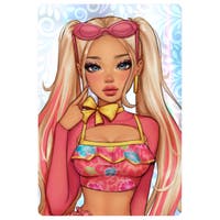 Dress To Impress Bubble Gum Gal Fashion Doll